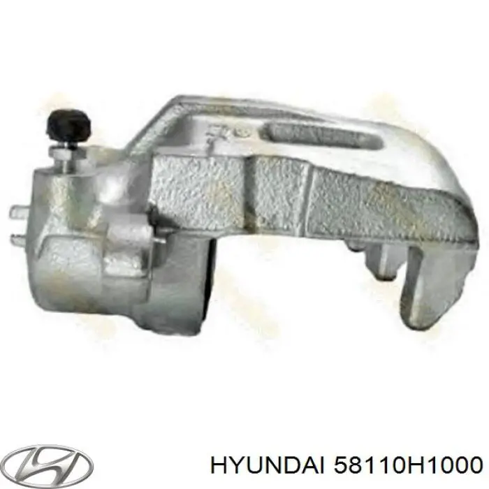 58110H1000 Hyundai/Kia pinza de freno delantera izquierda