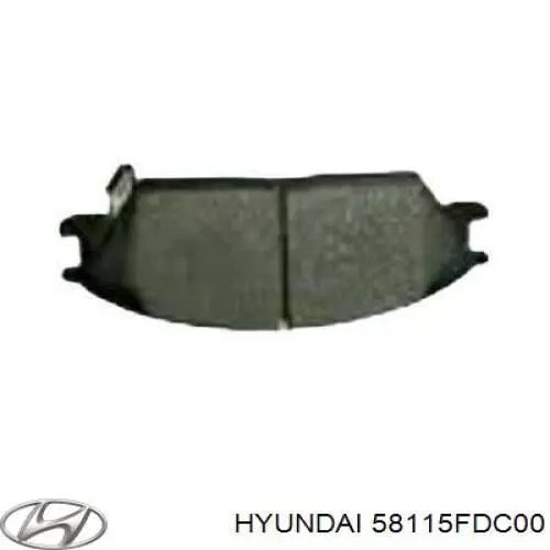 Pastillas freno delanteras Hyundai/Kia 58115FDC00 precio, desde 25,97 EUR