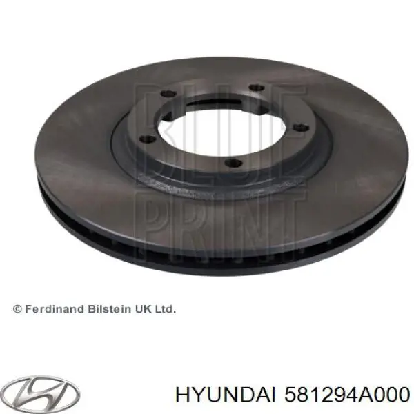 581294A000 Hyundai/Kia disco de freno delantero