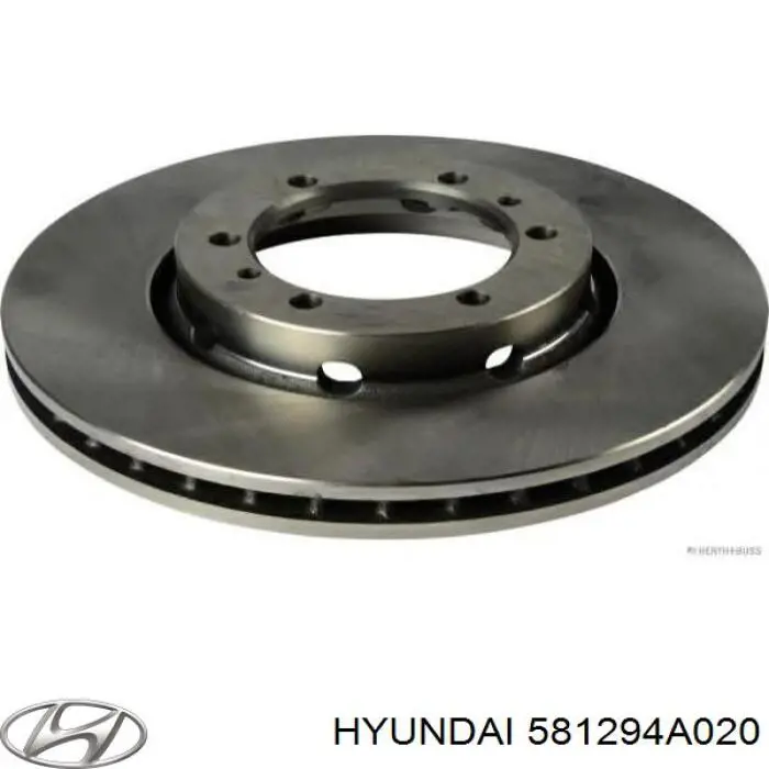 Comprar 581294A020 Hyundai/Kia Freno de disco delantero