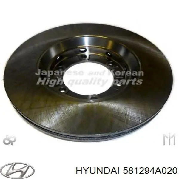 581294A020 Hyundai/Kia freno de disco delantero