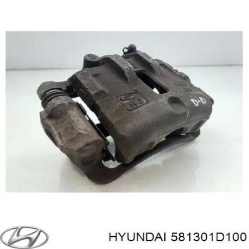 Pinza de freno delantera derecha 581301D100 Hyundai/Kia