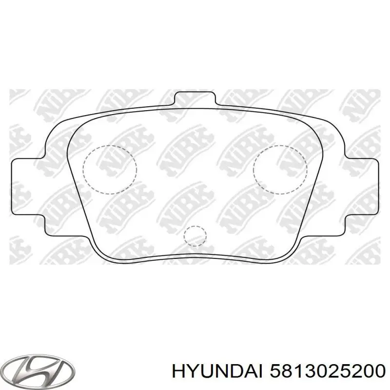 5813025200 Hyundai/Kia pinza de freno delantera derecha