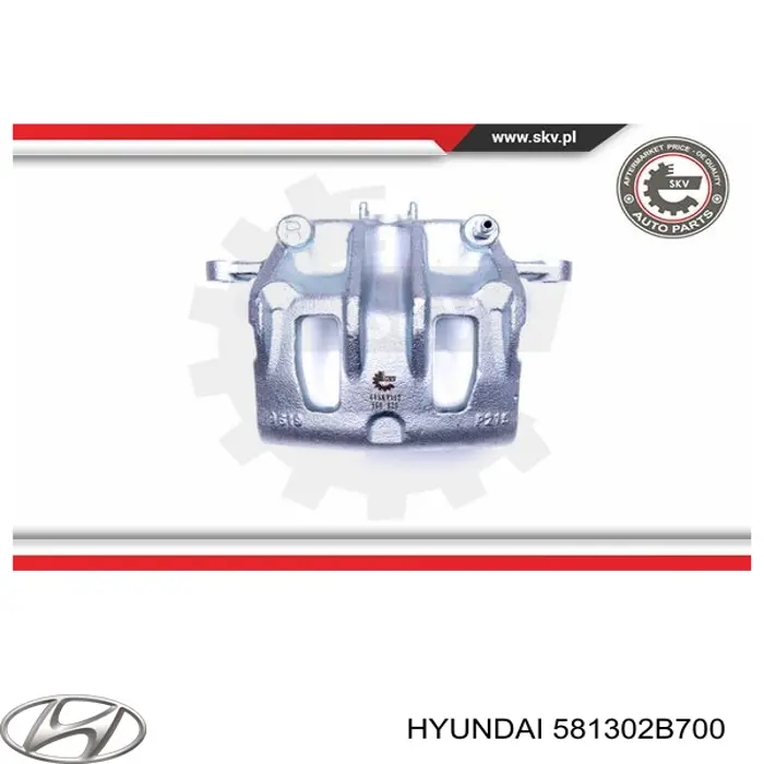 Pinza de freno delantera derecha Hyundai/Kia 581302B700 precio, desde 67,70 EUR