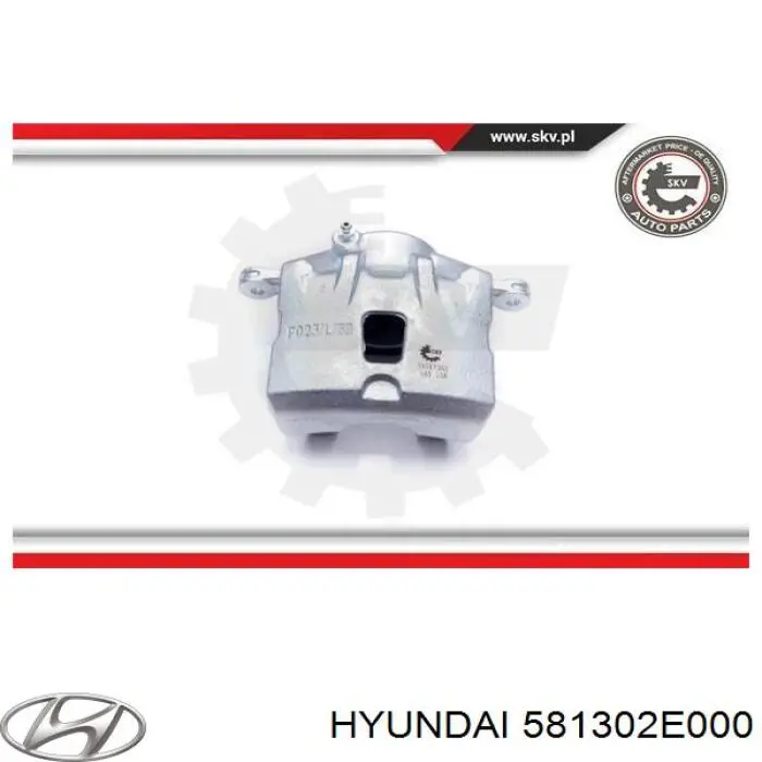 Comprar 581302E000 Hyundai/Kia Pinza de freno delantera derecha