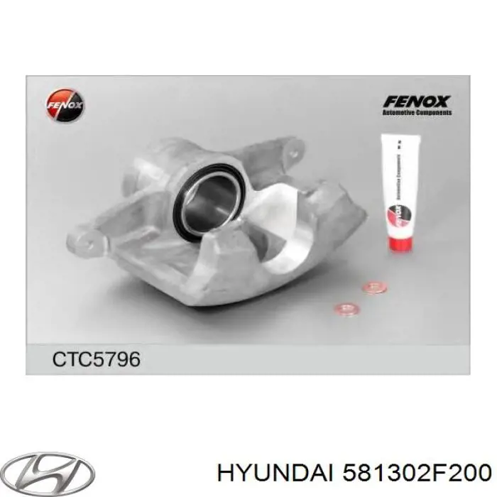 Pinza de freno delantera derecha Hyundai/Kia 581302F400 precio, desde 57,21 EUR