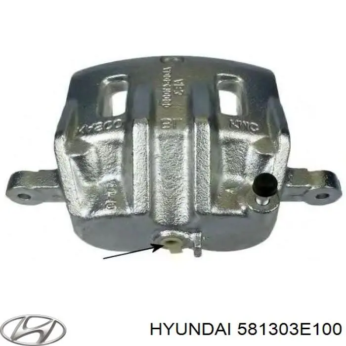 Pinza de freno delantera derecha Hyundai/Kia 581303E100 precio, desde 55,18 EUR