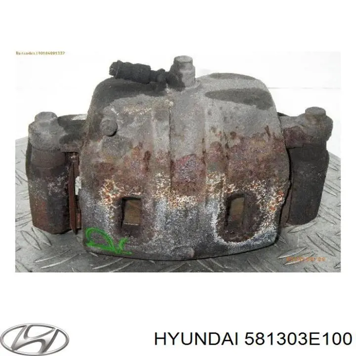 581303E100 Hyundai/Kia pinza de freno delantera derecha