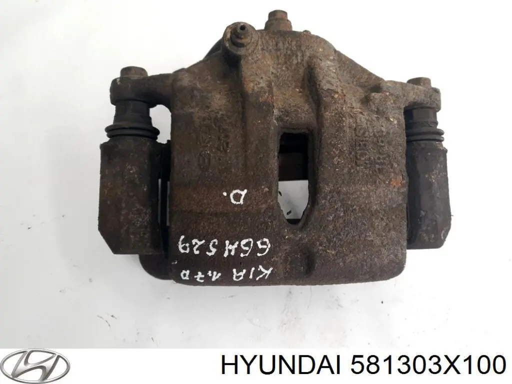 581303X100 Hyundai/Kia pinza de freno delantera derecha