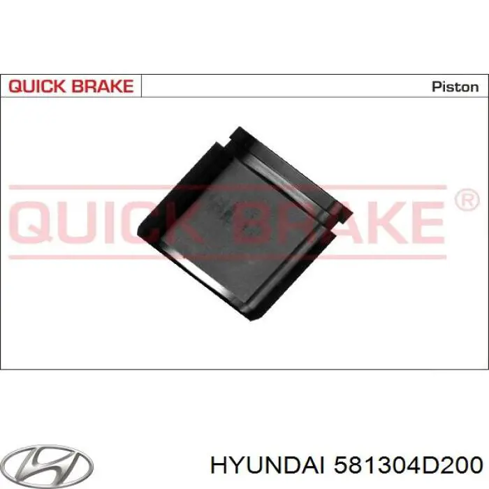 Comprar 581304D200 Hyundai/Kia Pinza de freno delantera derecha
