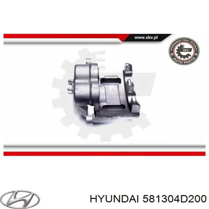 Pinza de freno delantera derecha Hyundai/Kia 581304D200 precio, desde 68,41 EUR