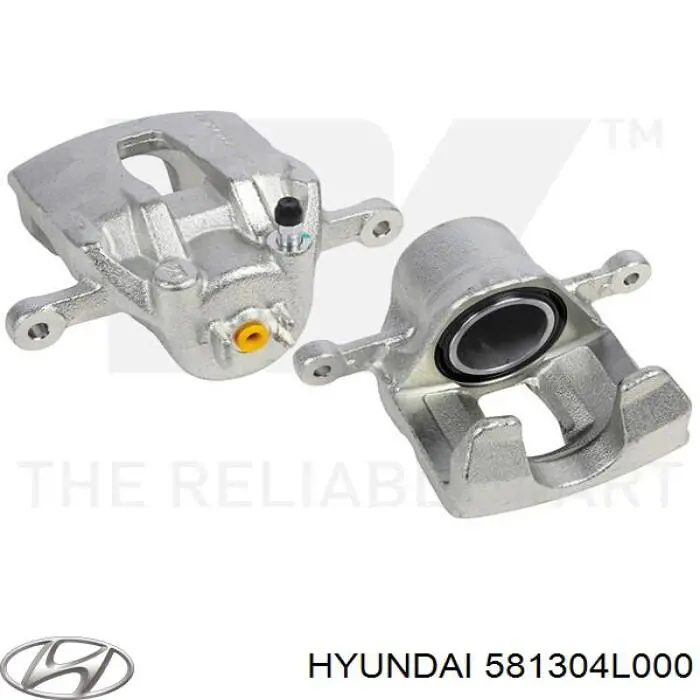 Pinza de freno delantera derecha Hyundai/Kia 581304L000 precio, desde 51,00 EUR