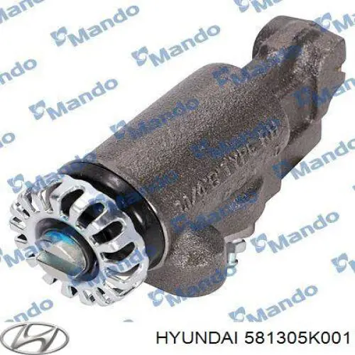 Cilindro de rueda delantera Hyundai/Kia 581305K001 precio, desde 218,51 EUR