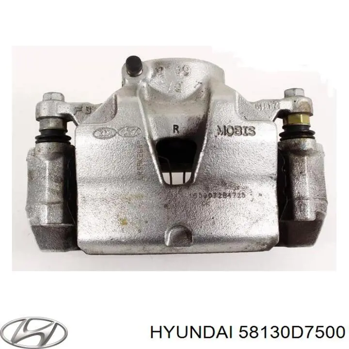 58130D7500 Hyundai/Kia pinza de freno delantera derecha