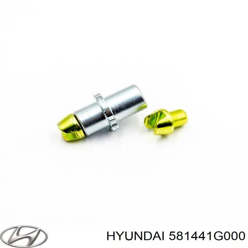 Conjunto De Muelles Almohadilla Discos Delanteros para Hyundai Accent (MC)
