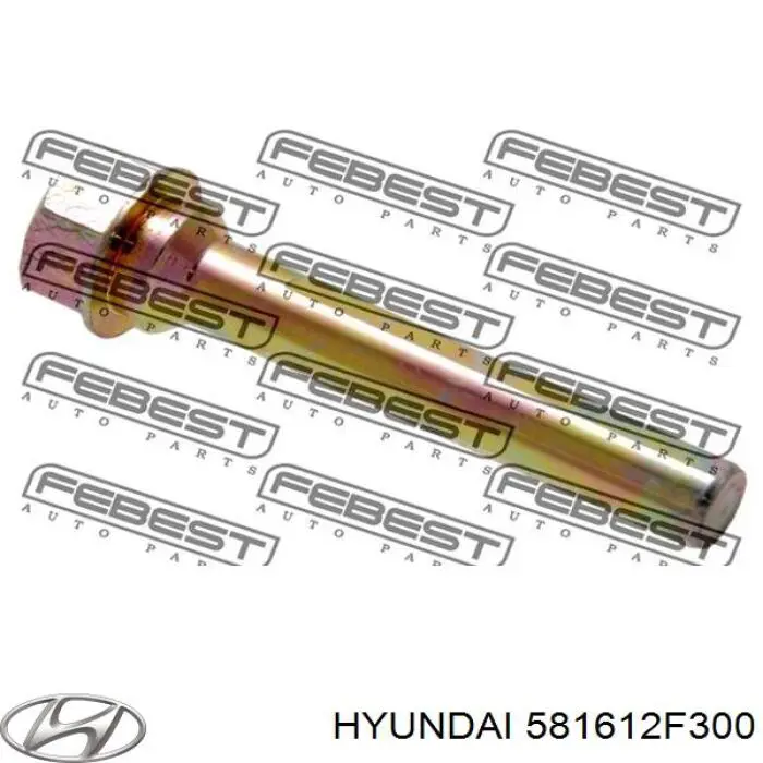 Comprar 581612F300 Hyundai/Kia Pasador guía inferior de la pinza de freno delantera