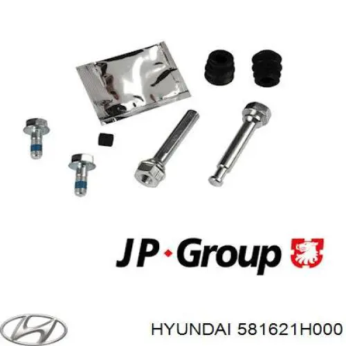 Comprar 581621H000 Hyundai/Kia Pasador guía inferior de la pinza de freno delantera