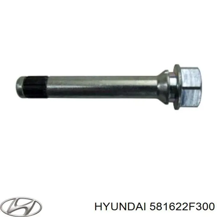 Pasador guía superior de la pinza de freno delantera 581622F300 Hyundai/Kia