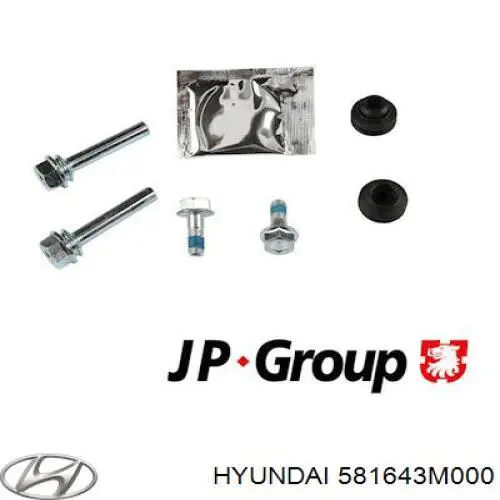 Comprar 581643M000 Hyundai/Kia Fuelle de guía de pinza de freno trasero