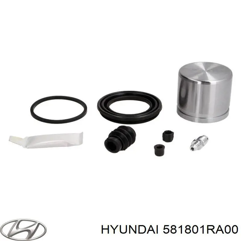 581801RA00 Hyundai/Kia pinza de freno delantera izquierda