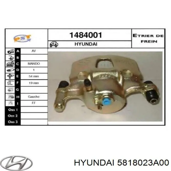 5818023A00 Hyundai/Kia