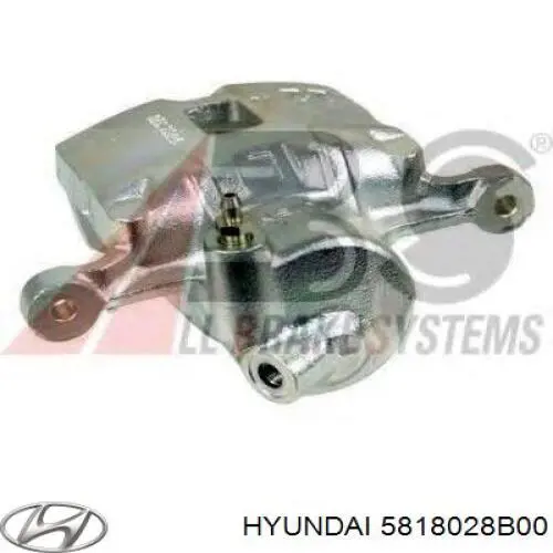 581812CA10 Hyundai/Kia pinza de freno delantera izquierda