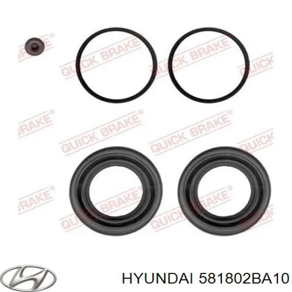 Comprar 581802BA10 Hyundai/Kia Pinza de freno delantera izquierda