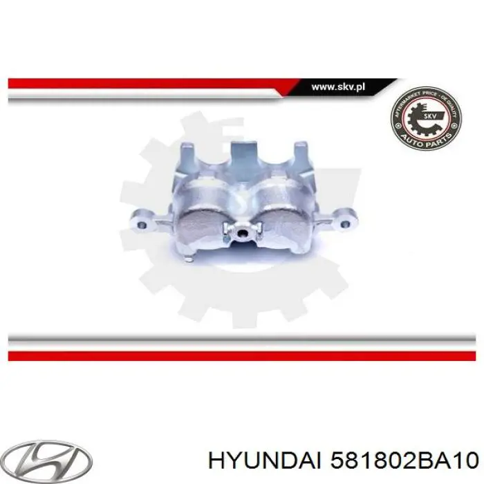 Pinza de freno delantera izquierda Hyundai/Kia 581802BA10 precio, desde 63,56 EUR