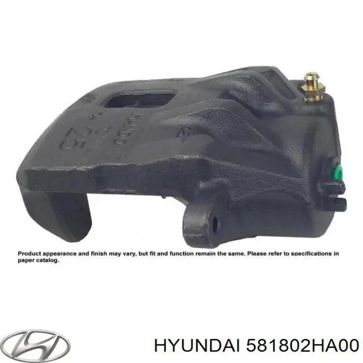 581802HA00 Hyundai/Kia pinza de freno delantera izquierda