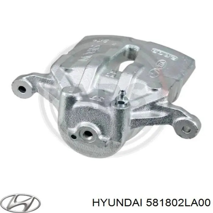 58180-2LA00 Hyundai/Kia pinza de freno delantera izquierda
