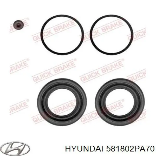 Comprar 581802PA70 Hyundai/Kia Pinza de freno delantera izquierda