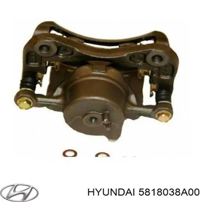 5818038A00 Hyundai/Kia pinza de freno delantera izquierda