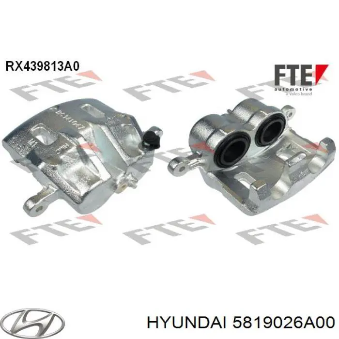 Pinza de freno delantera derecha Hyundai/Kia 5819026A00 precio, desde 62,32 EUR