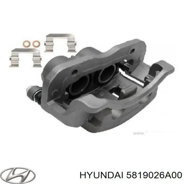 5819026A00 Hyundai/Kia pinza de freno delantera derecha