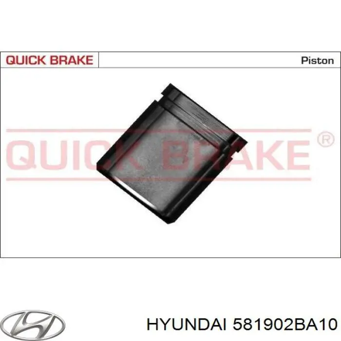 Pinza de freno delantera derecha Hyundai/Kia 581902BA10 precio, desde 76,96 EUR