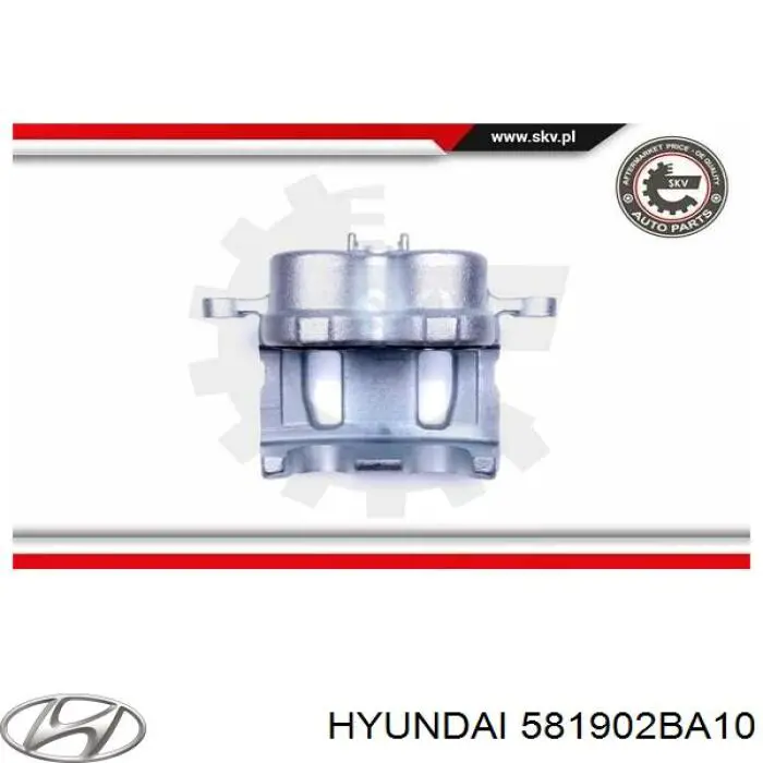 Comprar 581902BA10 Hyundai/Kia Pinza de freno delantera derecha