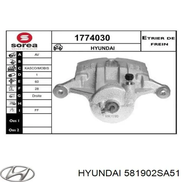 581902SA51 Hyundai/Kia