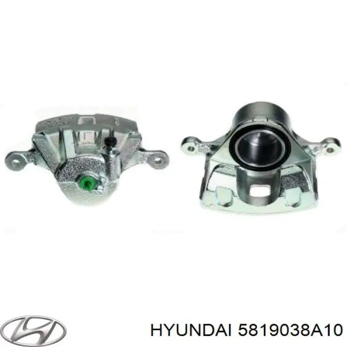 5819038A10 Hyundai/Kia pinza de freno delantera derecha