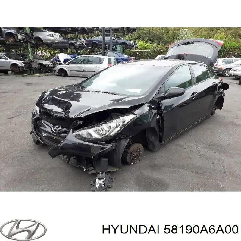 58190A6A00 Hyundai/Kia pinza de freno delantera derecha