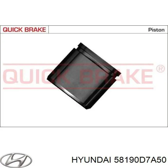 Pinza de freno delantera derecha Hyundai/Kia 58190D7A50 precio, desde 78,01 EUR