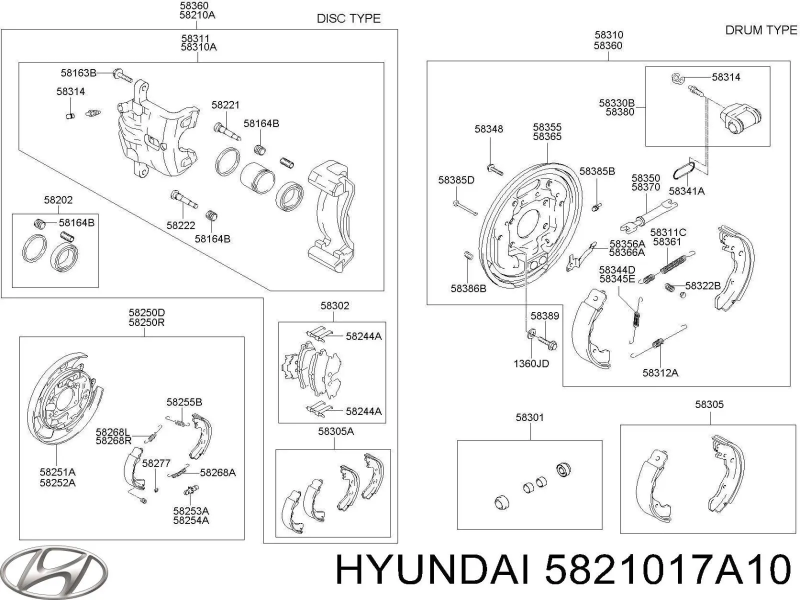 5821017A10 Hyundai/Kia