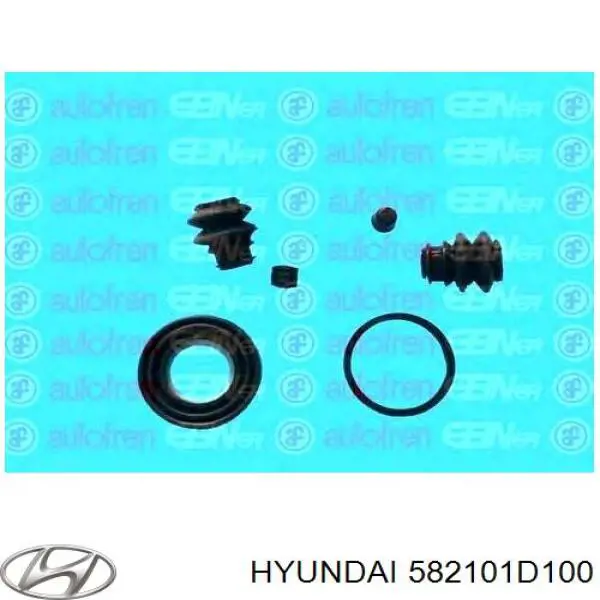 Comprar 582101D100 Hyundai/Kia Pinza de freno trasera izquierda