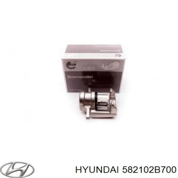 Pinza de freno trasera izquierda 582102B700 Hyundai/Kia