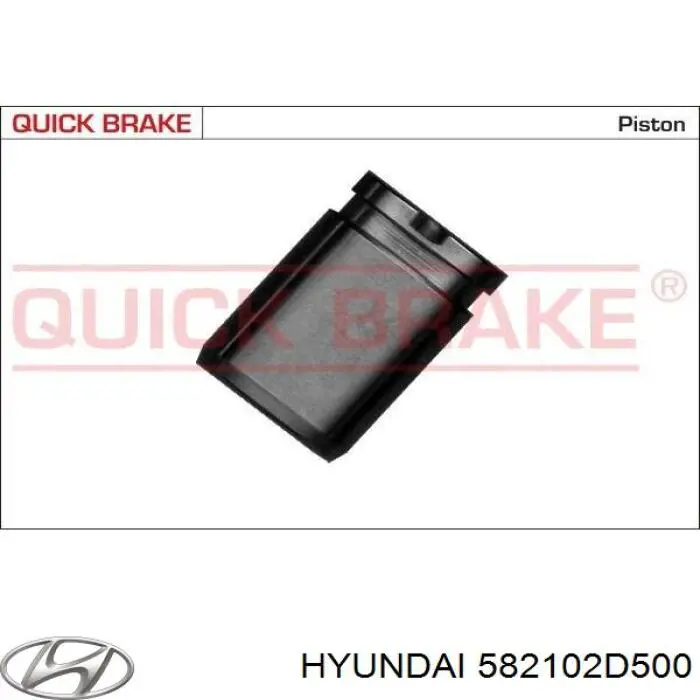 Comprar 582102D500 Hyundai/Kia Pinza de freno trasera izquierda
