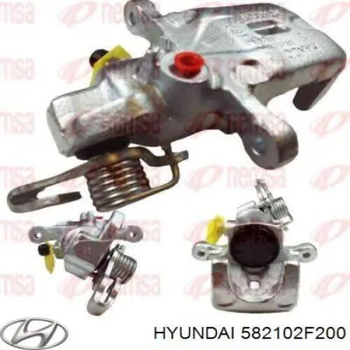 Pinza de freno trasera izquierda 582102F200 Hyundai/Kia