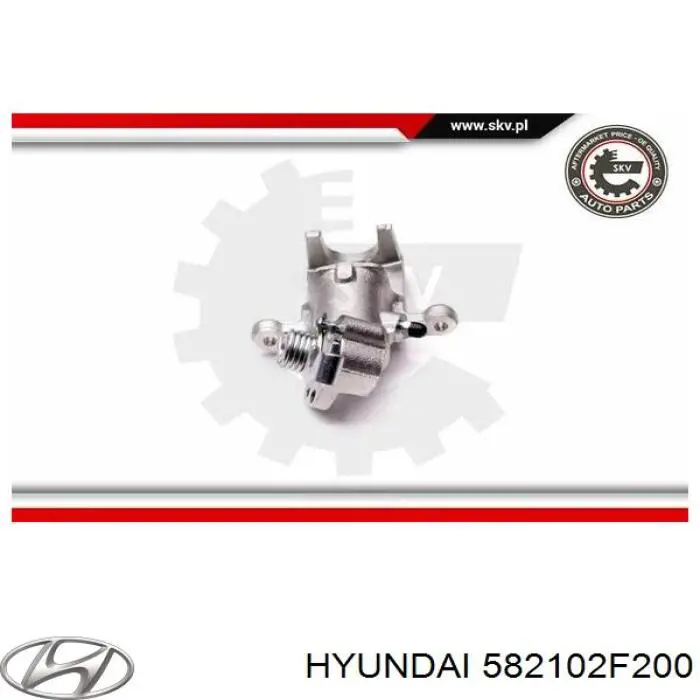 Pinza de freno trasera izquierda Hyundai/Kia 582102F200