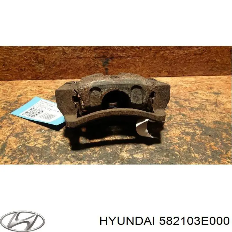 Pinza de freno trasera izquierda Hyundai/Kia 582103E000