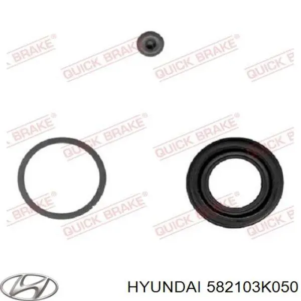 Pinza de freno trasera izquierda Hyundai/Kia 582103K050