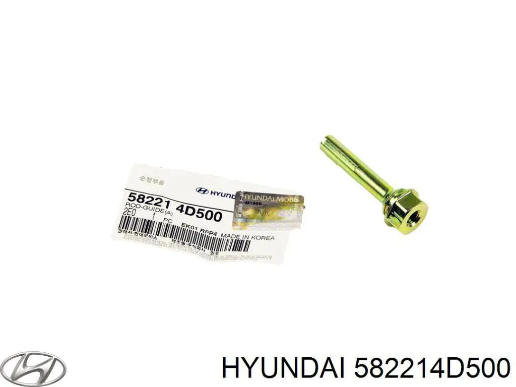 Comprar 582214D500 Hyundai/Kia Pasador guía superior de la pinza de freno trasera