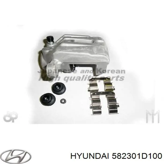Pinza de freno trasera derecha Hyundai/Kia 582301D100 precio, desde 68,22 EUR